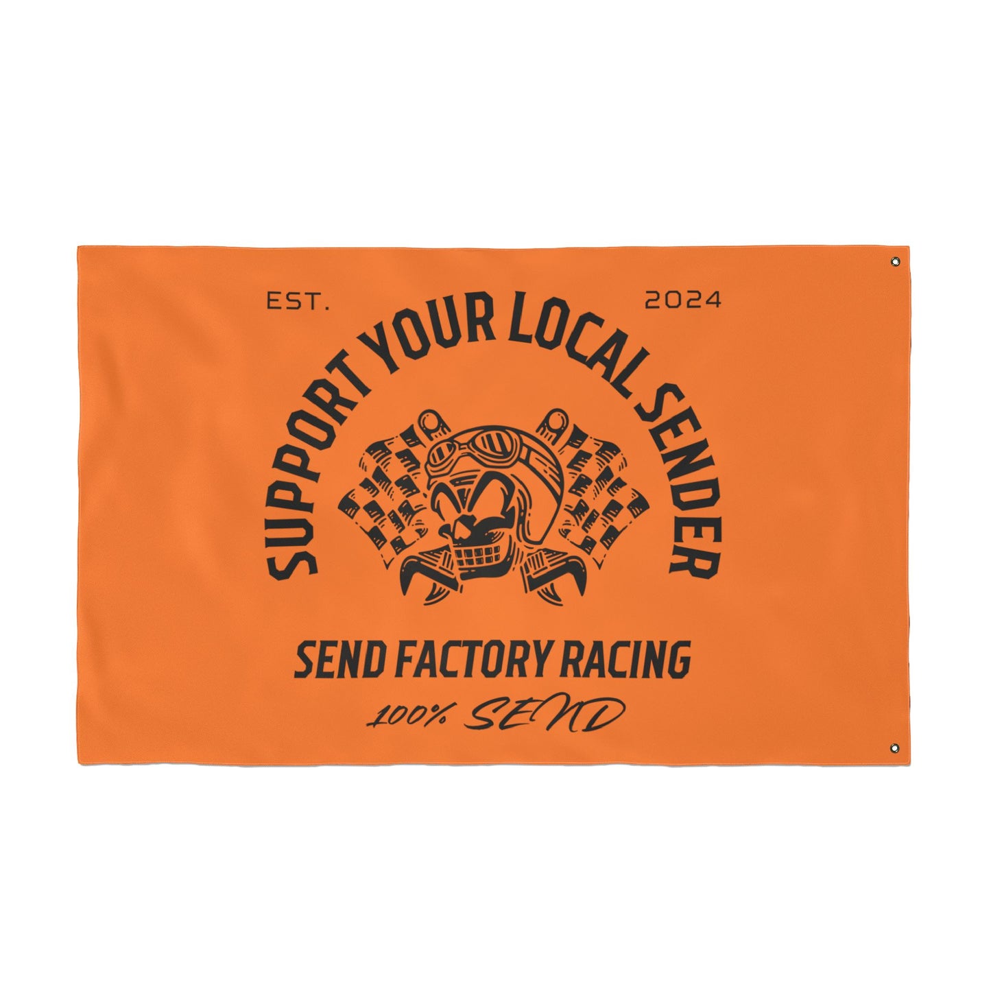 send factory racing flags