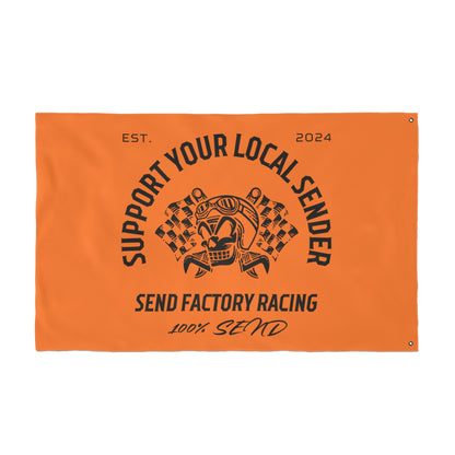 send factory racing flags