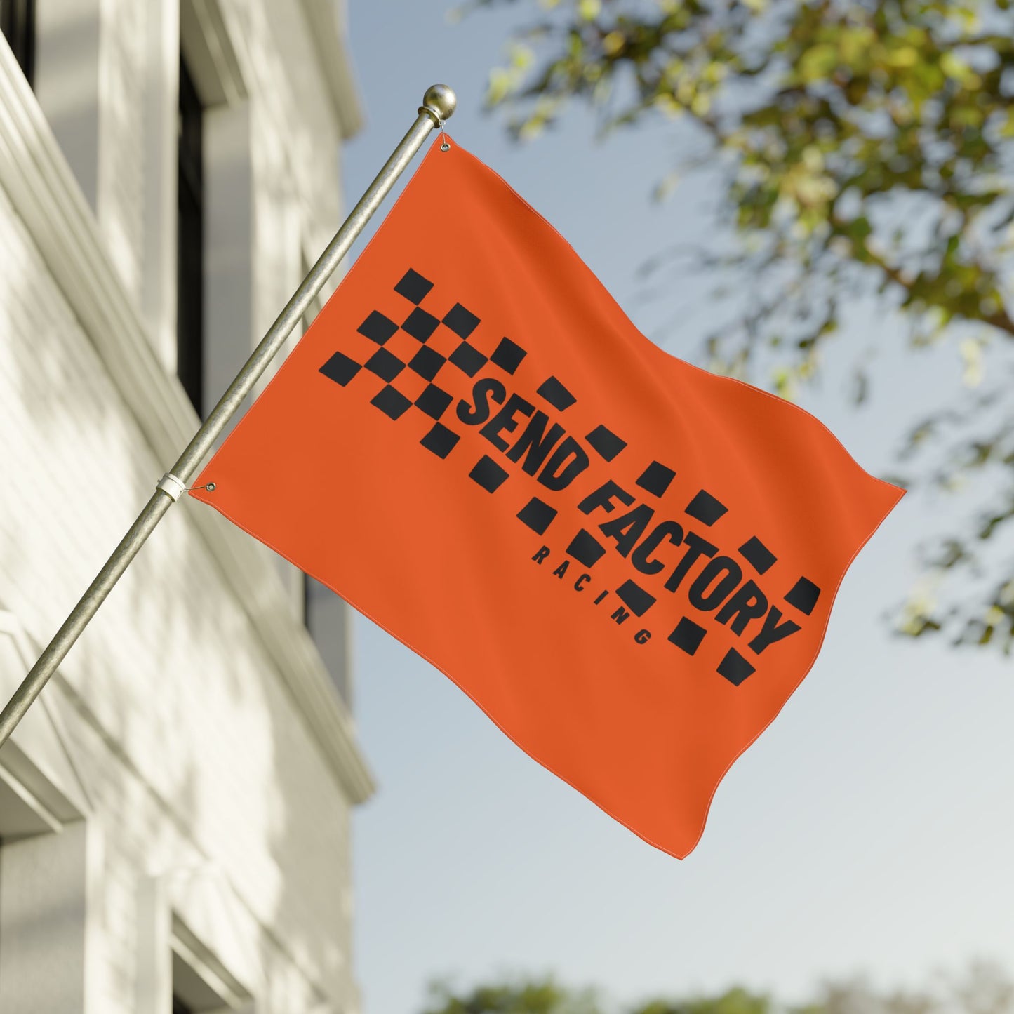 send factory racing flags