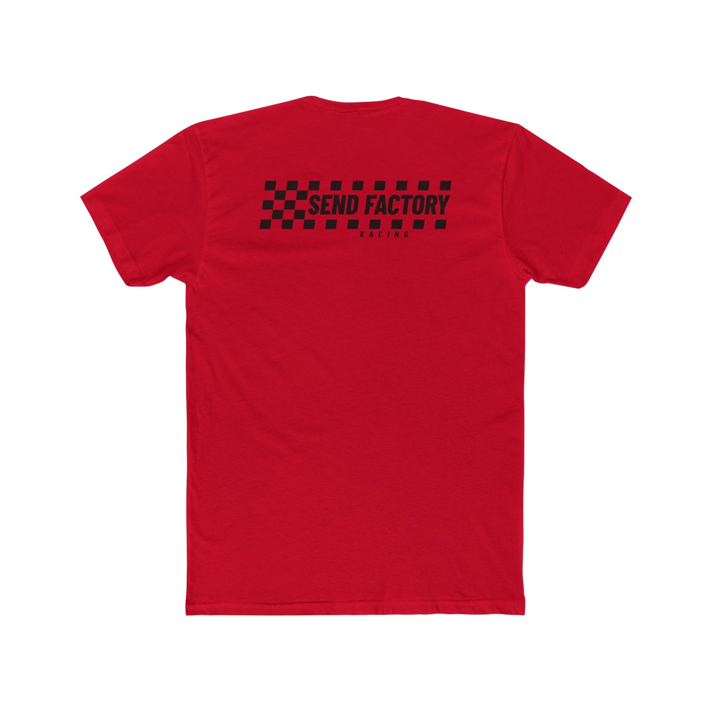 Send Factory Racing Unisex Crew Tee - Motivational Cotton T-Shirt for Racing Enthusiasts