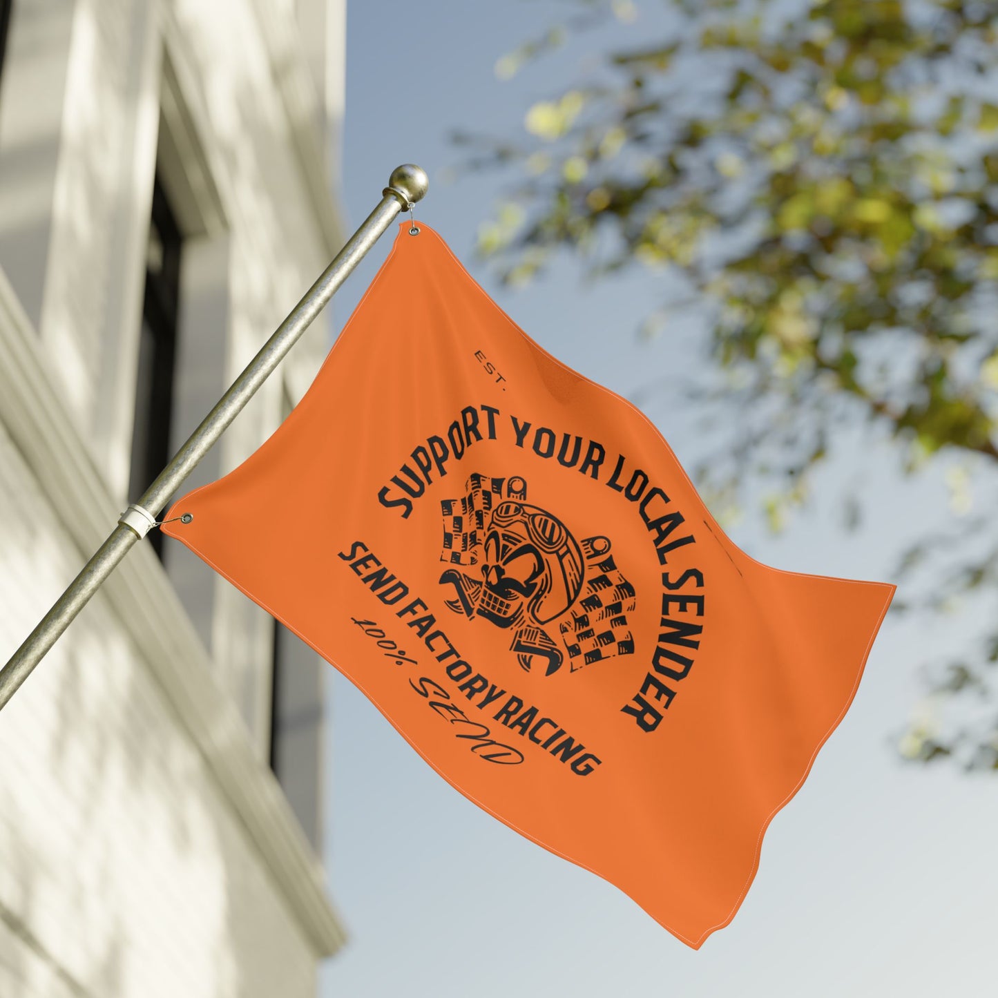 send factory racing flags