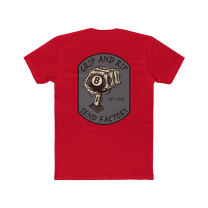Send Factory Racing Unisex Crew Tee - Motivational Cotton T-Shirt for Racing Enthusiasts