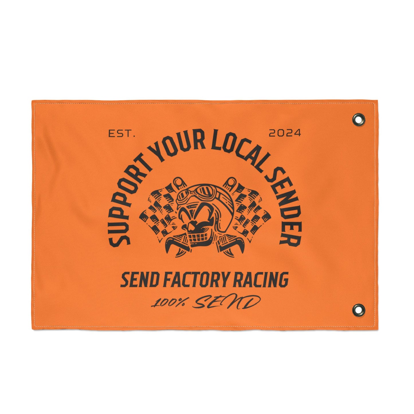 send factory racing flags