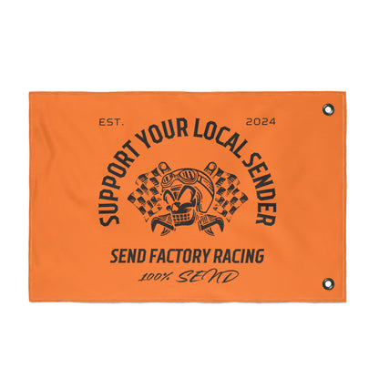 send factory racing flags