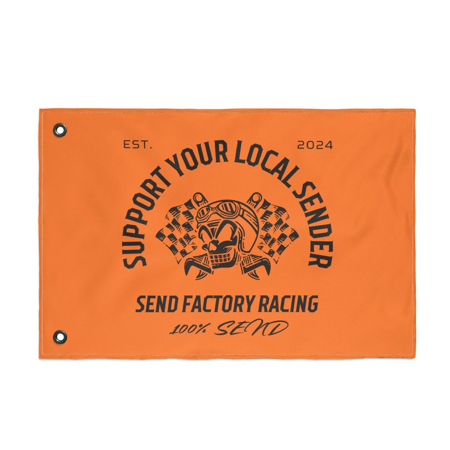 send factory racing flags