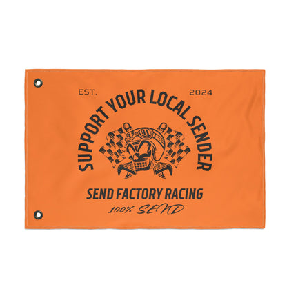 send factory racing flags