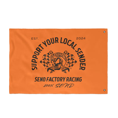 send factory racing flags