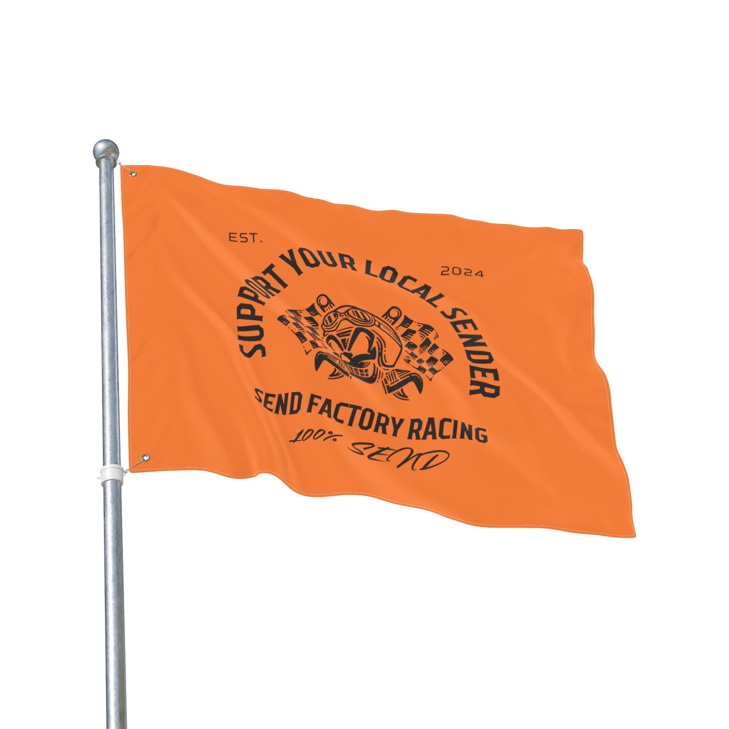 send factory racing flags
