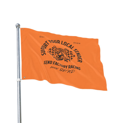 send factory racing flags