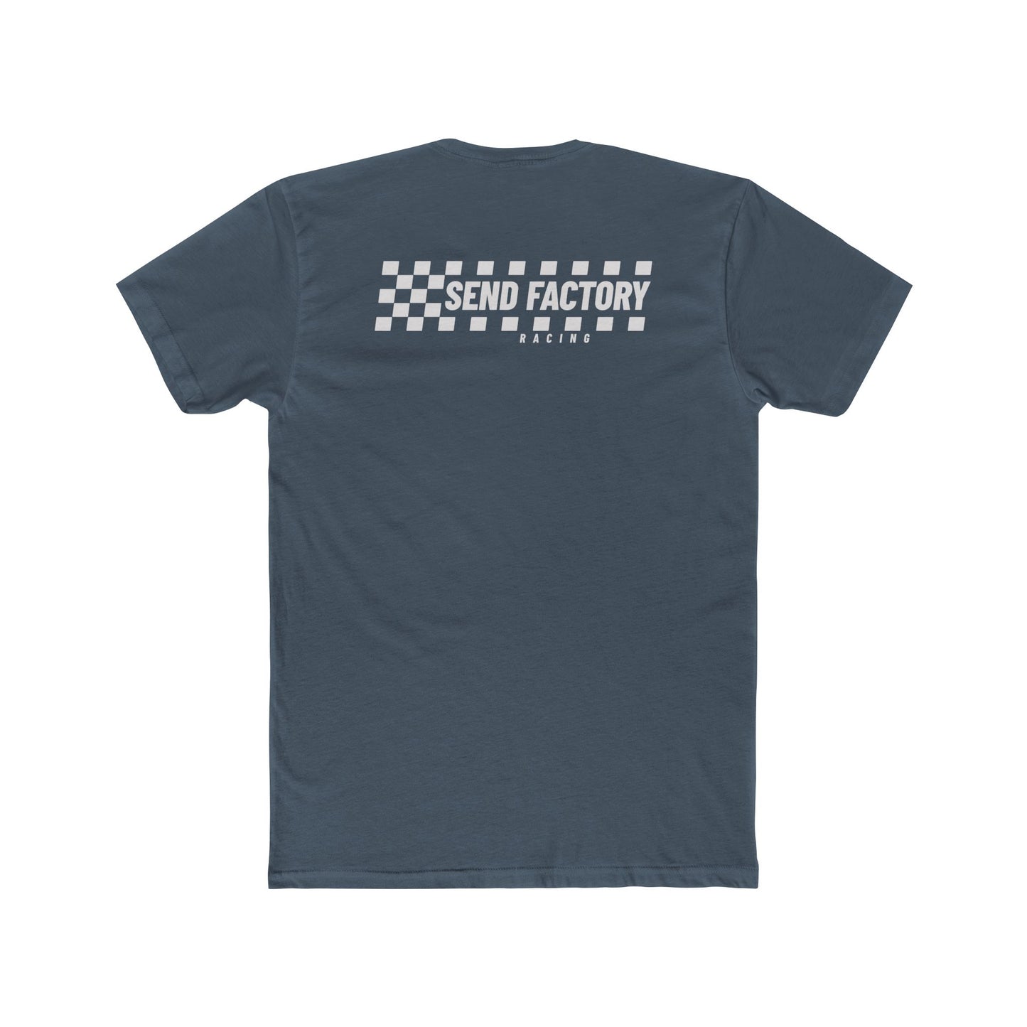 Send Factory Racing Unisex Crew Tee - Motivational Cotton T-Shirt for Racing Enthusiasts