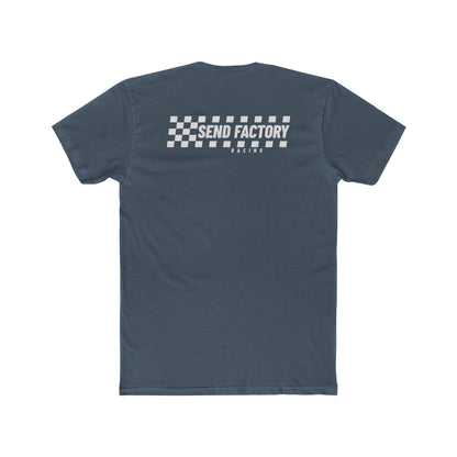 Send Factory Racing Unisex Crew Tee - Motivational Cotton T-Shirt for Racing Enthusiasts