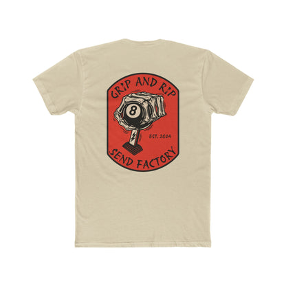 Send Factory Racing Unisex Crew Tee - Motivational Cotton T-Shirt for Racing Enthusiasts