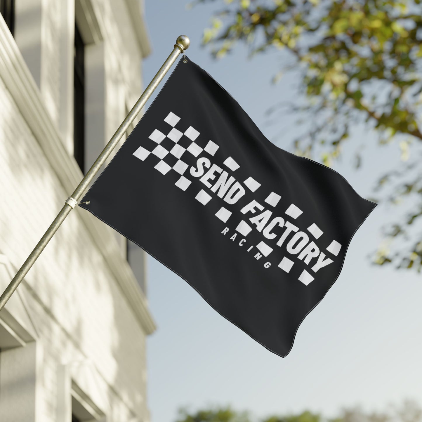 send factory racing flags