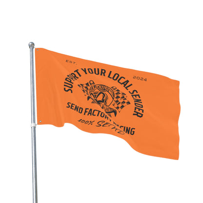 send factory racing flags