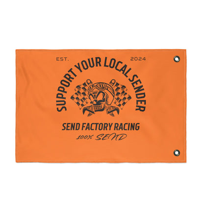 send factory racing flags