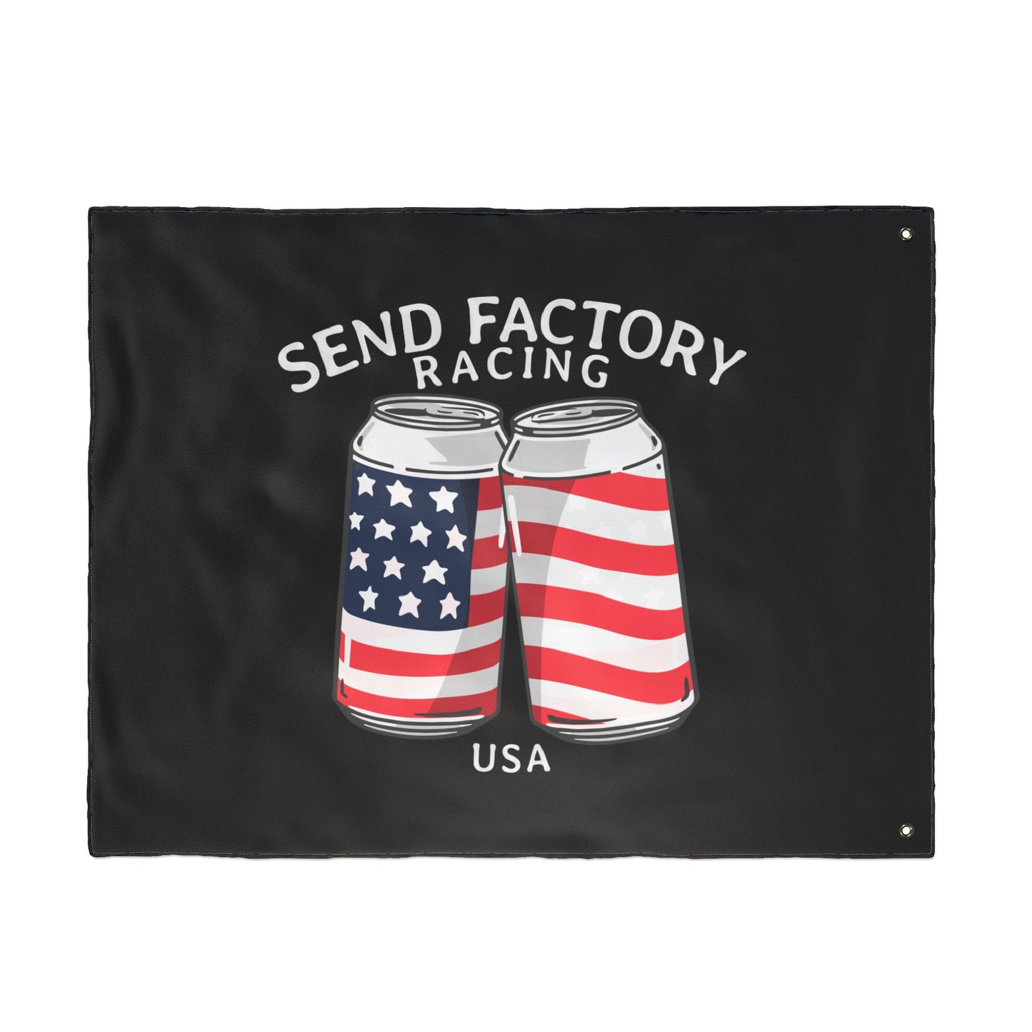 send factory racing flags