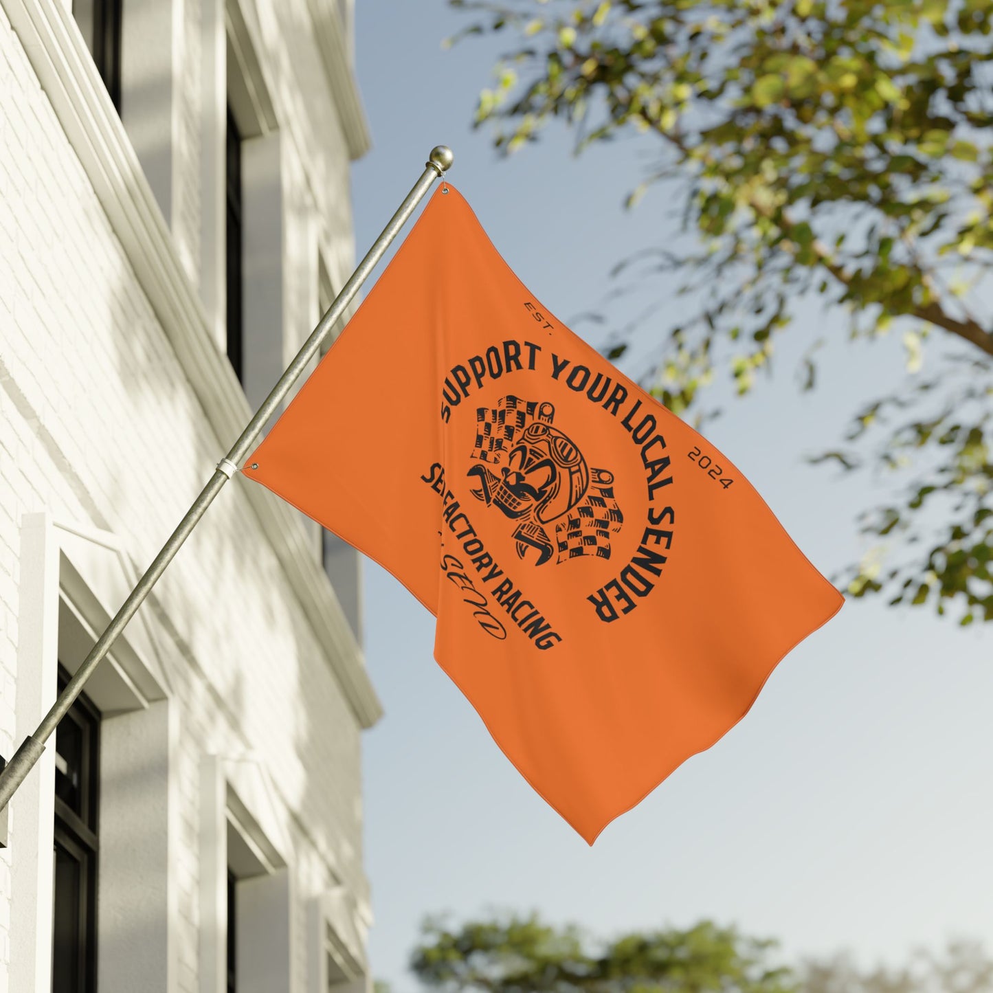 send factory racing flags