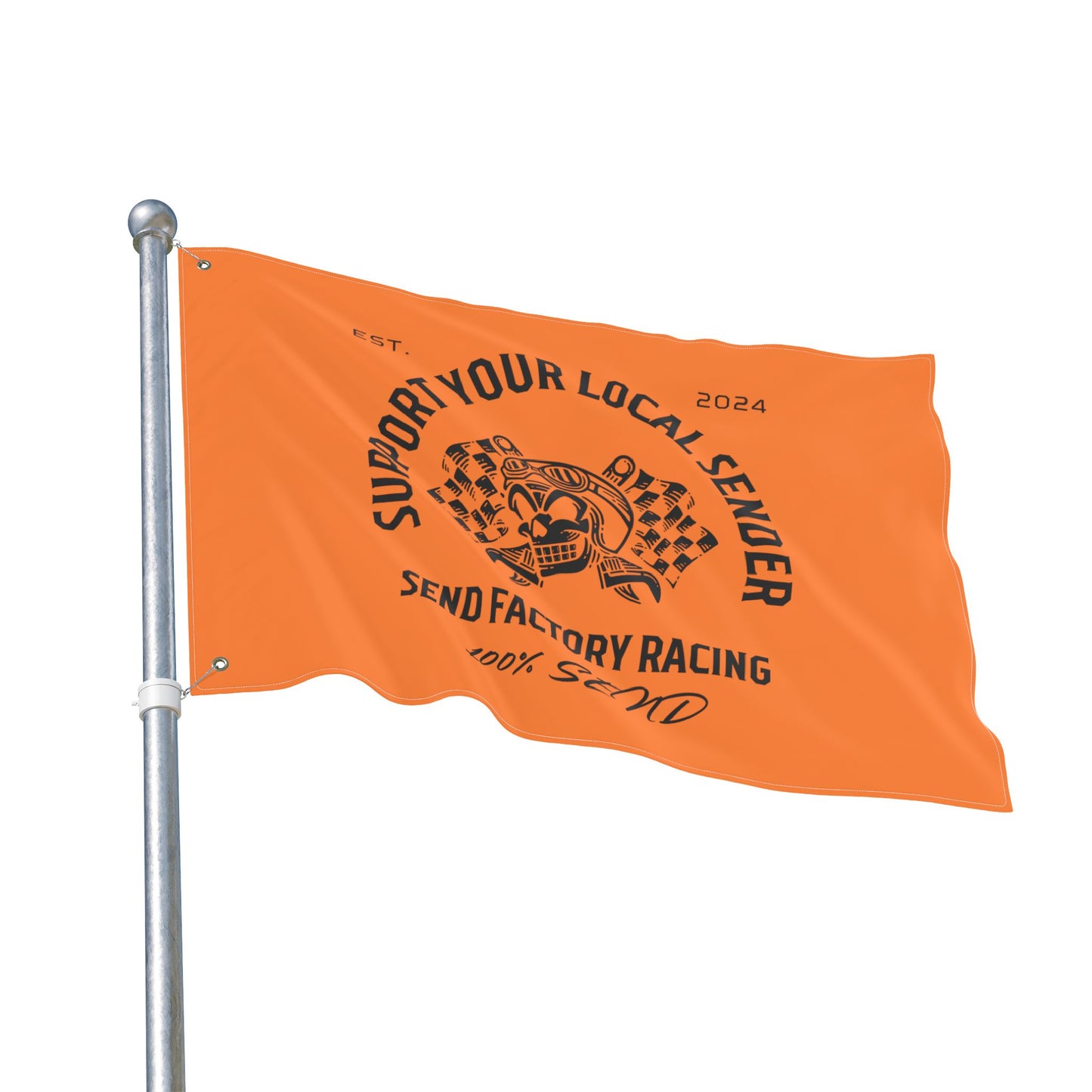 send factory racing flags