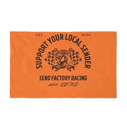 send factory racing flags