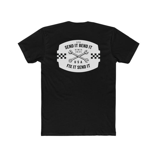 Send Factory Racing Unisex Crew Tee - Motivational Cotton T-Shirt for Racing Enthusiasts